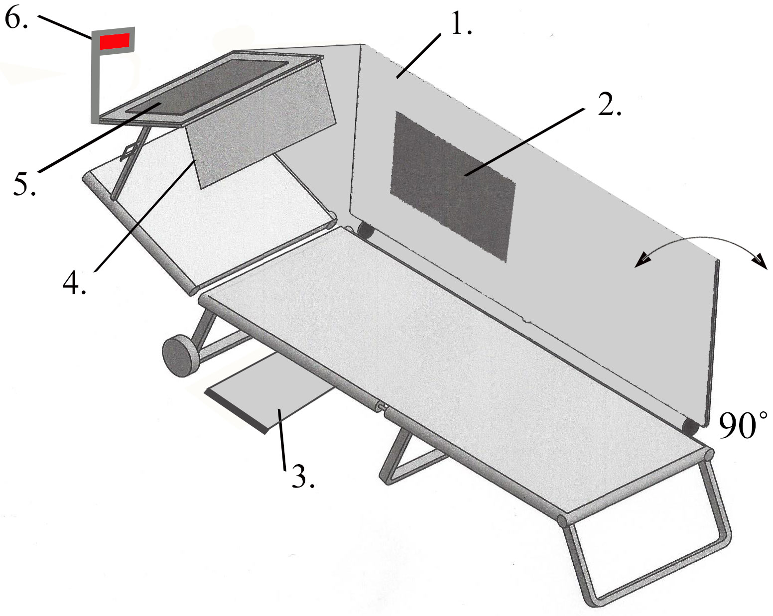 BEACHLOUNGER Multifunktional